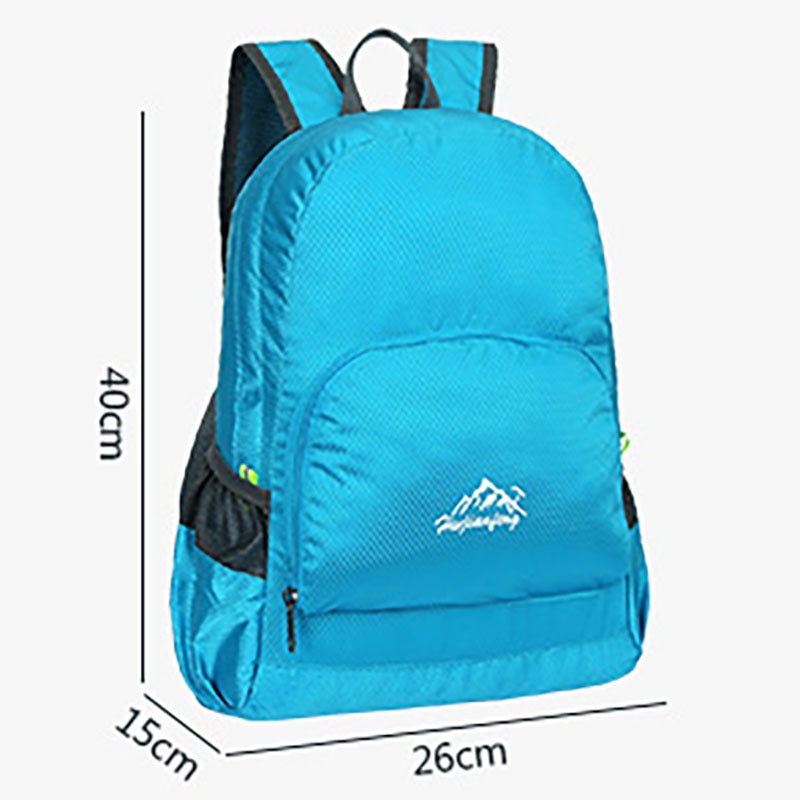20L Outdoor Foldable Backpack Ultralight Waterproof Folding Lightweight Packable Bag Handy Travel Daypack Nano Bag
