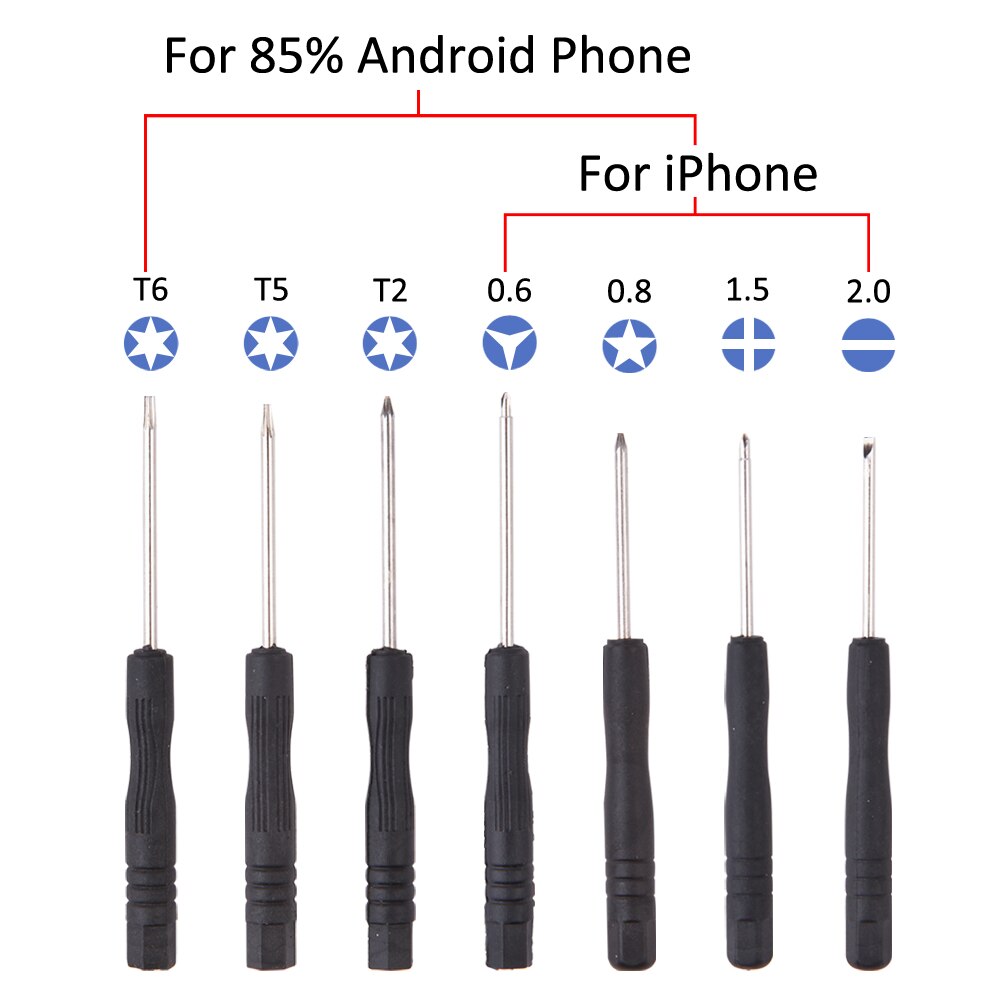 Opening Pry Bar Hand Tool Set Reparatie Tool Kit Mobiele Telefoon Screen Schroevendraaier Voor Iphone Android Smartphone Demonteren Gereedschap