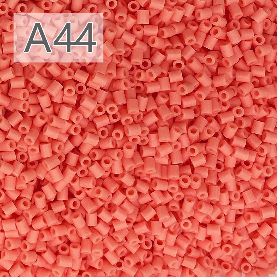 500g/50000 Uds. Cuentas Hama de 2,6mm, cuentas para fusibles perler diy, diversión para niños, manualidades, juguetes educativos de inteligencia: Sandía roja