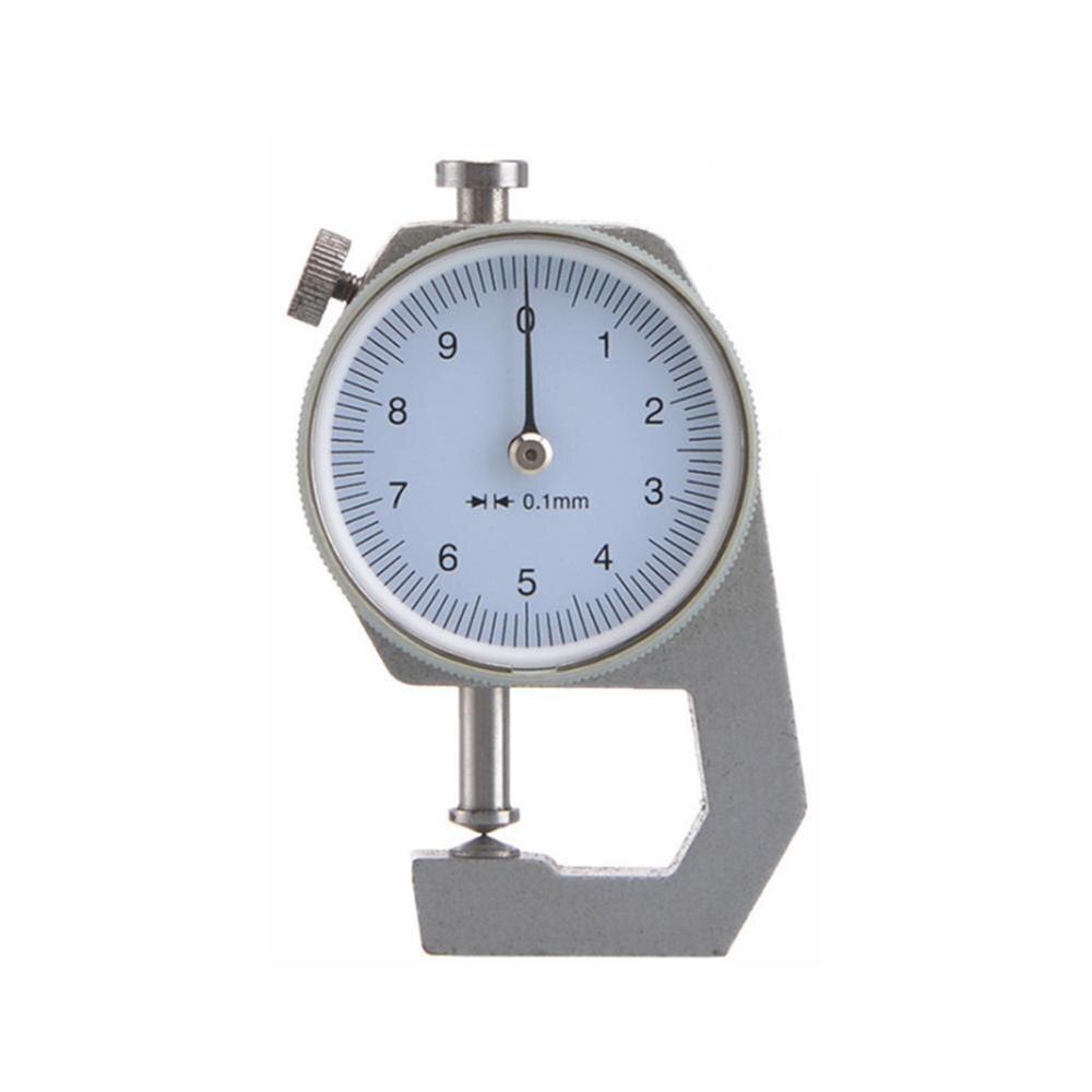 Leather Paper Dial Thickness Gauge 0-10mm 0.1mm Metal Tools Tester Micrometer Case Width Precision Instrument High Measurin G2V0: Tip 0-10MM