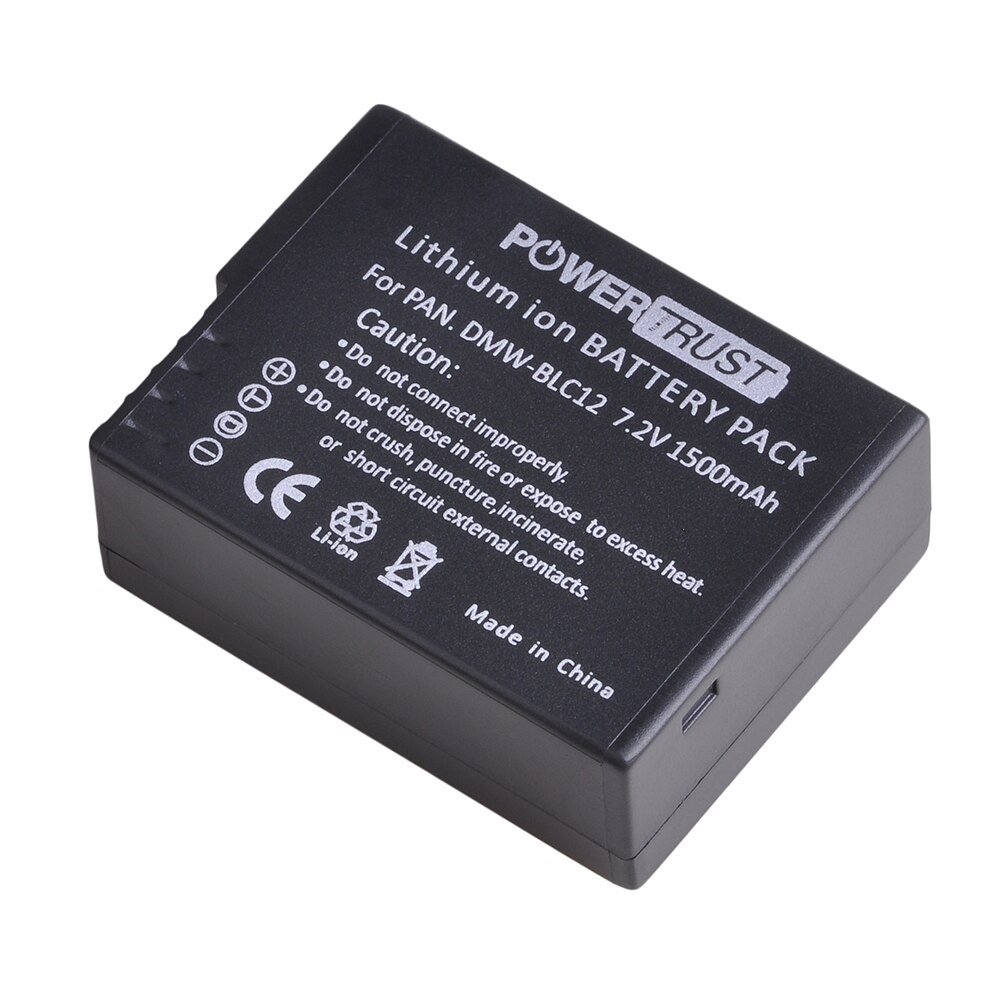 DMW-BLC12 DMW-BLC12E DMW-BLC12PP Battery and LED Charger for Panasonic Lumix DMC-G85 DMC-FZ200 DMC-FZ1000 DMC-G5 DMC-G6 G7 GH2