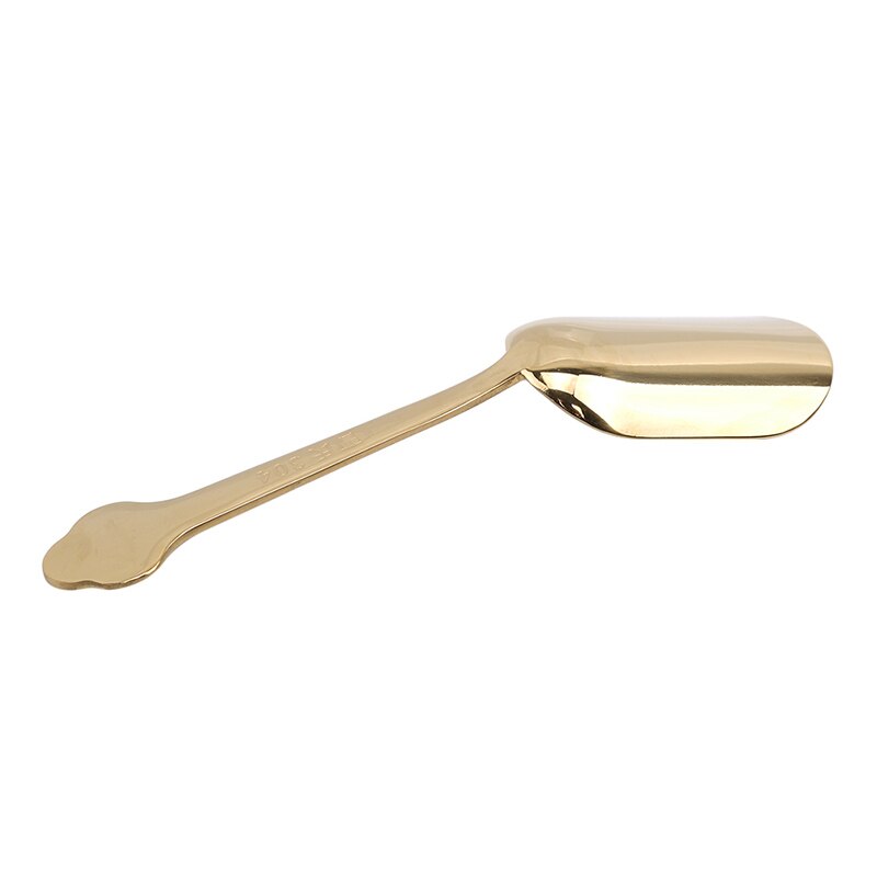 Cuillère à thé à Long manche or pelle à thé chinoise Kongfu cuillères à thé épaisse une petite cuillère à thé spatule à thé accessoires à thé 1 pièce