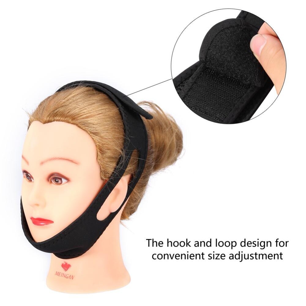 Anti snurk kinband riem delicate facelift 7 kleuren kin ondersteunende banden slanke massager slaap voorkomen snurken hoofdband ondersteuning