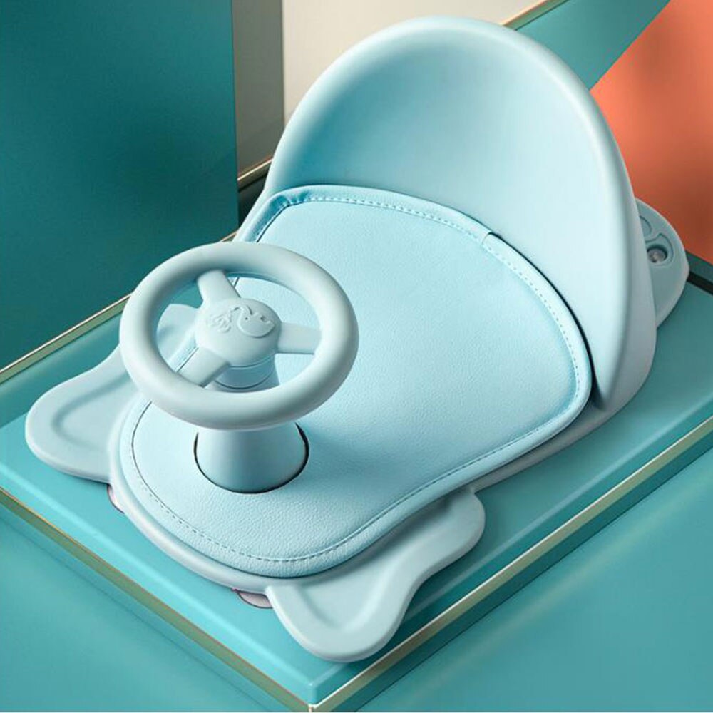 Neugeborenen Baby Dusche Badewanne Sitz Kleinkind Kleinkind Anti-Unterhose Sicherheit Badewanne matt Stuhl Baden Sitz Baby Pflege Waschen Spielzeug