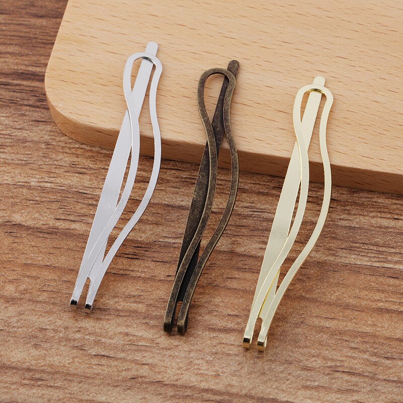 30 Stuks/partij 66*10.5Mm Pony Haar Clip Haarspeld Hairgrip Baret Haar Accessoires Voor Vrouwen