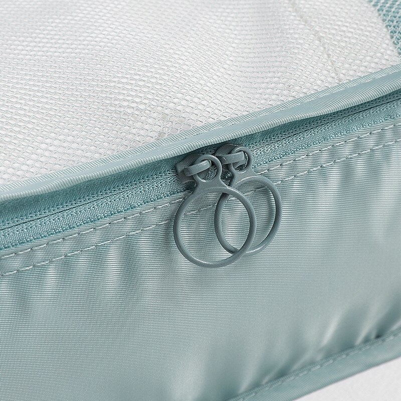 8Pcs/Set Waterproof Travel Bag Suitcase Packing Set Storage Organizer Portable Luggage Organizer Case Clothes Shoe Tidy Pouch