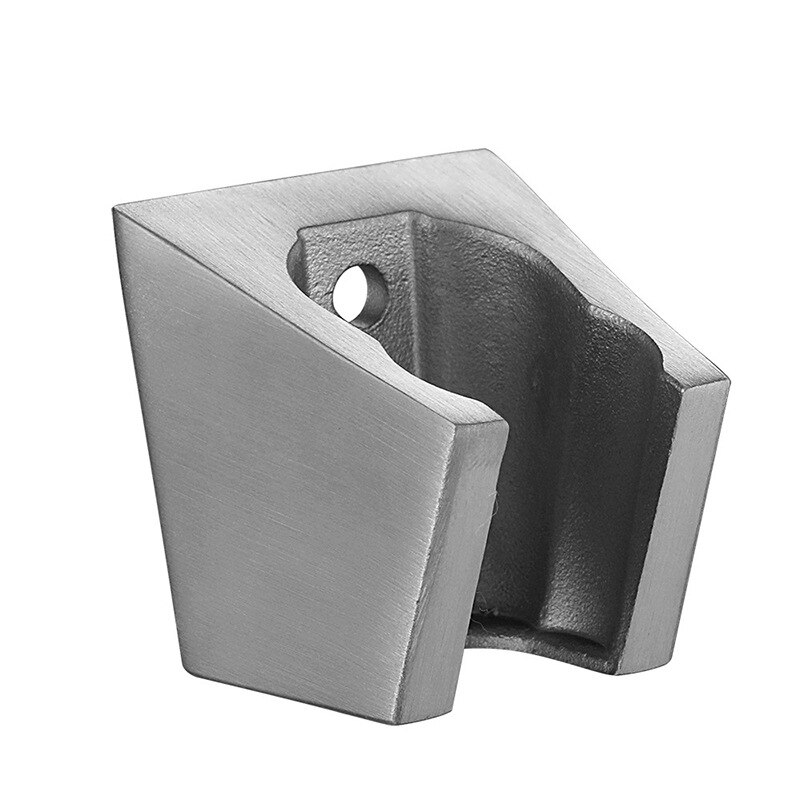SUS304 stainless steel hand-held shower head bracket fixed base adjustable bathroom shower accessories: Default Title