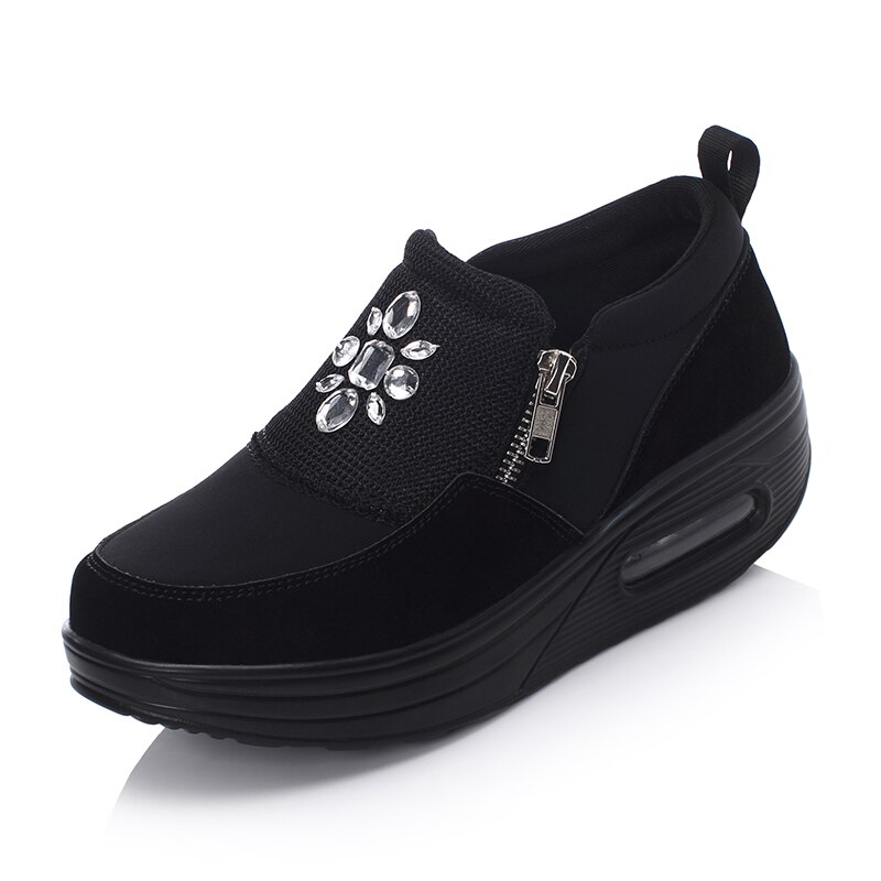 Toning Schoenen Vrouwen Sport Fitness Sneakers Slip on Comfort Dames Afslanken Massage Sneakers Hoogte Toenemende Vrouwelijke Trainer