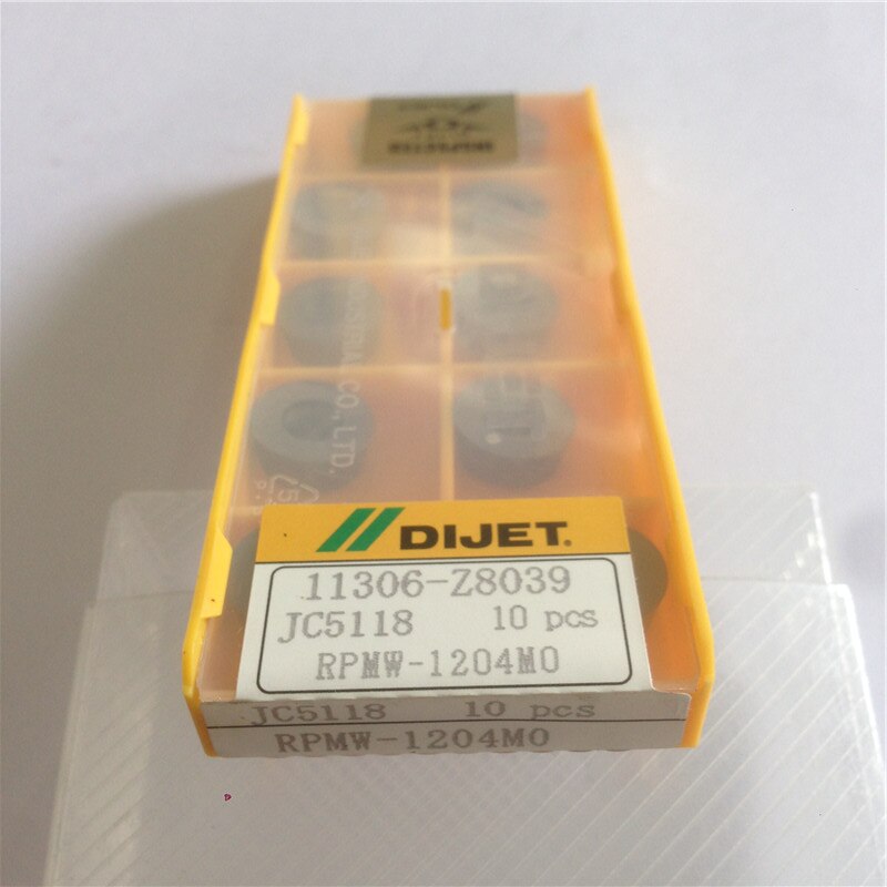 RPMW1204MO JC5118/JC8015/JC5218 100% DIJET Original carbure insérer avec la meilleure 10 pièces/lot