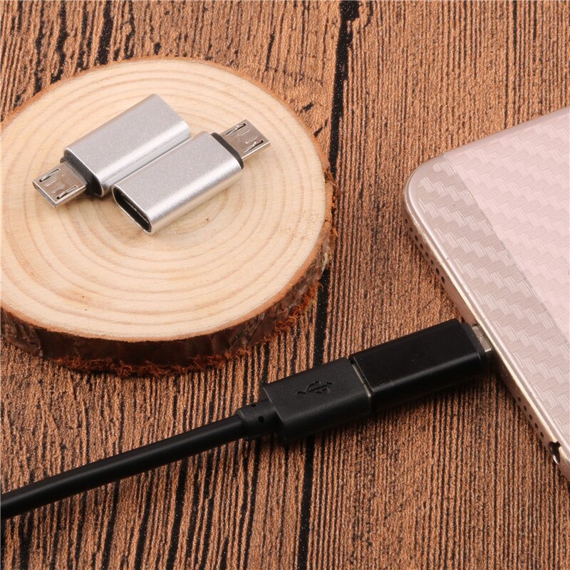 Micro Usb Male Naar Type-C Usb C Vrouwelijke Adapter Android Telefoon Kabel Converter Opladen Connector Voor Huawei Xiaomi samsung Kabel