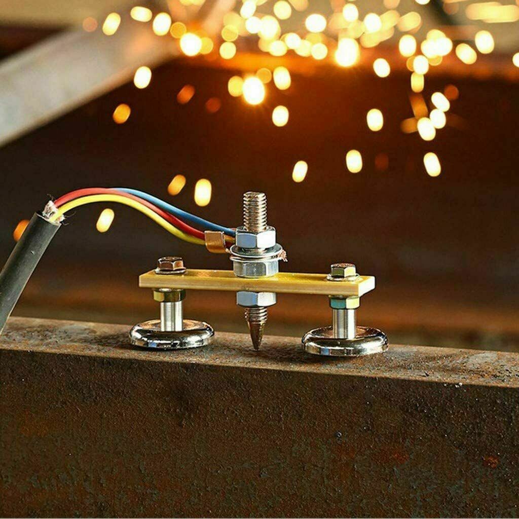 Double Welding Magnet Head Tail Welding Stability Strong Magnetic Large Suction Absorbable Weight N35 30KG Support Clamp Holder