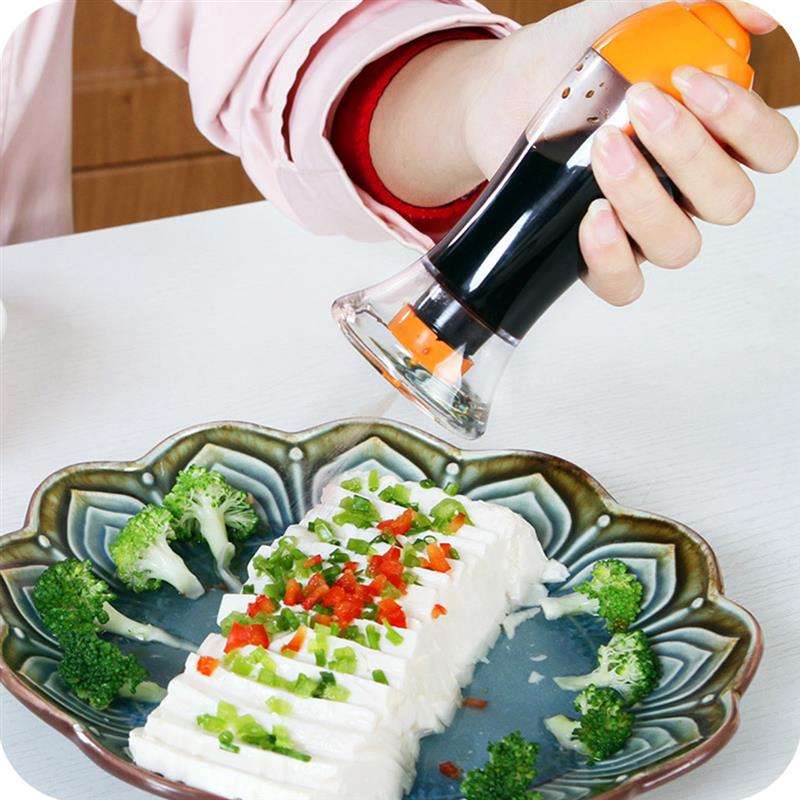 1 stk kjøkken baking olivenolje sprøyte olje spray tom flaske eddik flaske olje dispenser matlaging salat bbq lekkasjesikker cruet