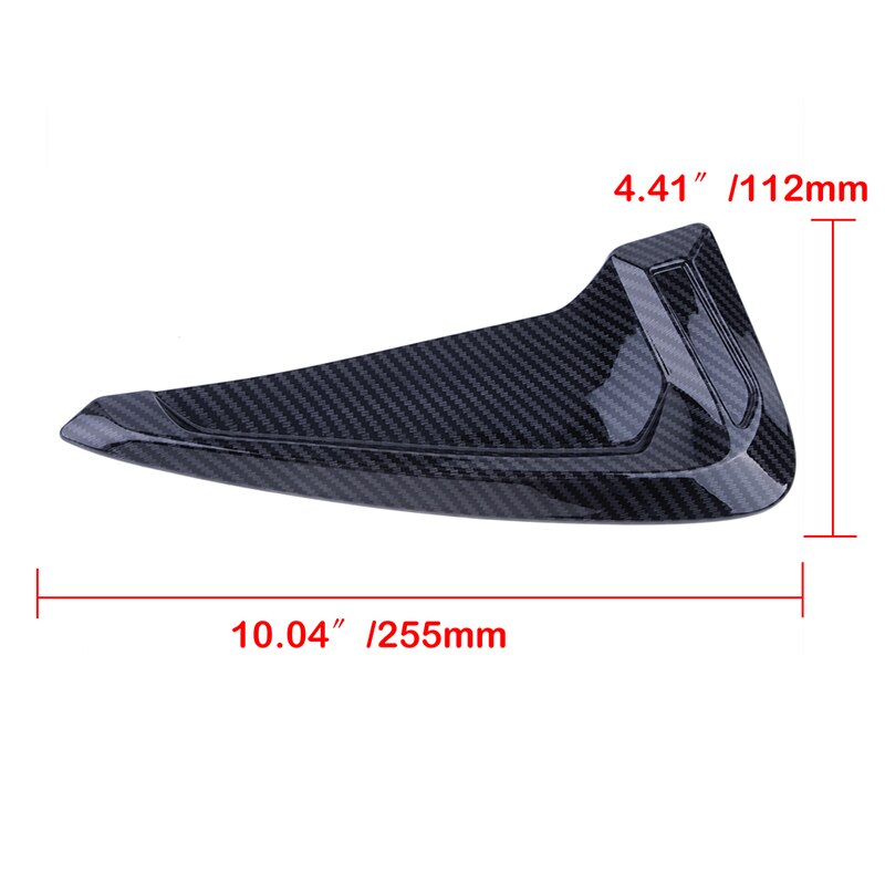 Decorative Carbon Fiber Pattern Side Wing Air Flow Spoiler Fender Grill Intake Vent Trim For X5 F15 -, Car Accessories