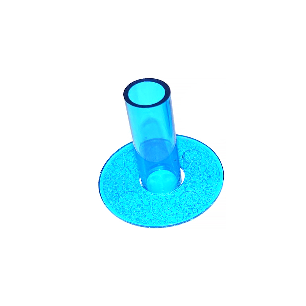 35Mm 41Mm Coyp Sanwa 8YT Clear As Cover JLF-CD Dustwasher Voor Led Licht Arcade Joystick Automaat Game onderdelen Diy: 35mm Blue