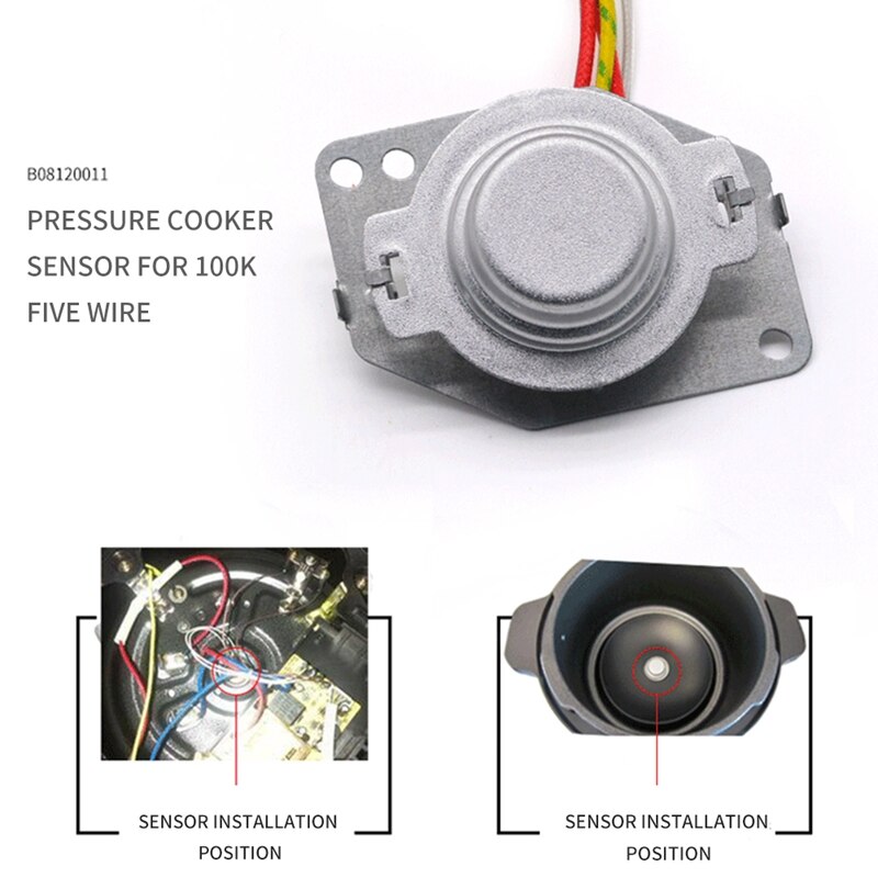 2Stck Reiskocher Thermostat, Einstellbar Bimetall Reiskocher Heizung Temperatur Regler Magnetische Stahl