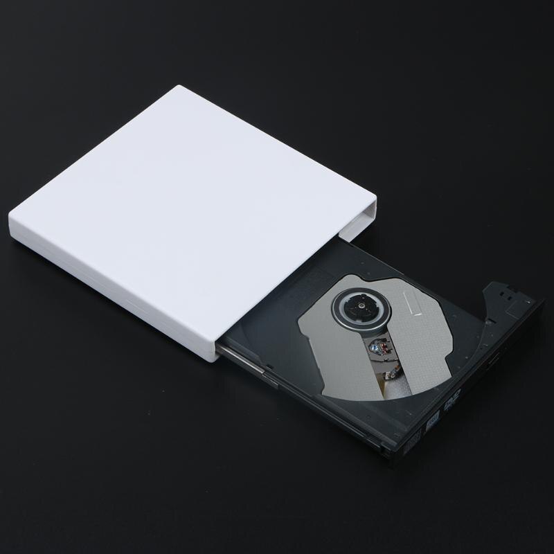 USB 2.0 Cd-rom externe/CD-RW/Combo/Dvd-Rom Brûleur Lecteur Graveur avec Câble de Données USB pour Mac Ordinateur Portable Ordinateur Portable ordinateur de bureau