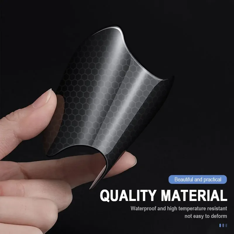 Car Door Handle Protective Film Door Bowl Anti Scratch Sticker Reflective Strip Epoxy Protector Moulding Trim Strip