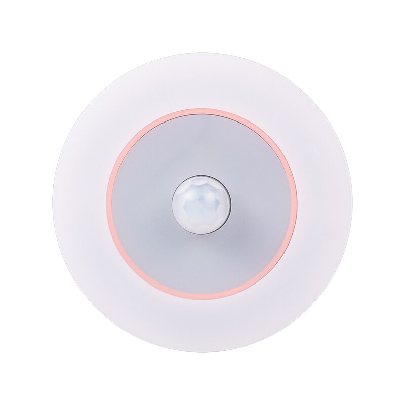 Smart Led Night Light Motion Sensor Light Dedroom Decor Lamp Staircase Closet Aisle Decorative Night Lamp Christmas for Kid: Pink