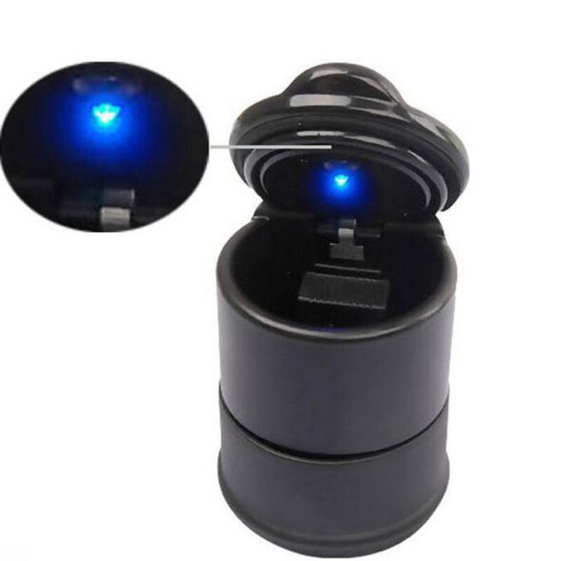 Bil med ledet bærbart askebeger bilkontor askebegerbrakett kopp svart