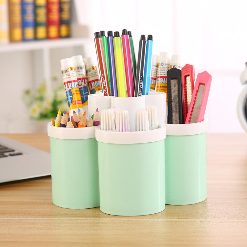 Pen Container Accept Frame Plum Blossom Form Accept Box 6 Grid Accept Cup