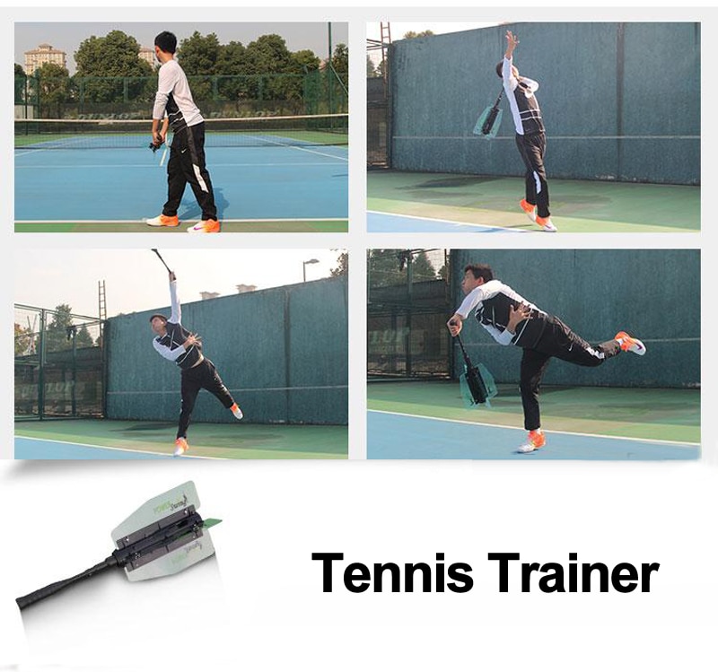 Professionelle Tennis Trainer Tenis Praxis Werkzeug Tennis Schläger Tenis Widerstand Praxis Fan Selbststudium Tennis Trainng Ausrüstung