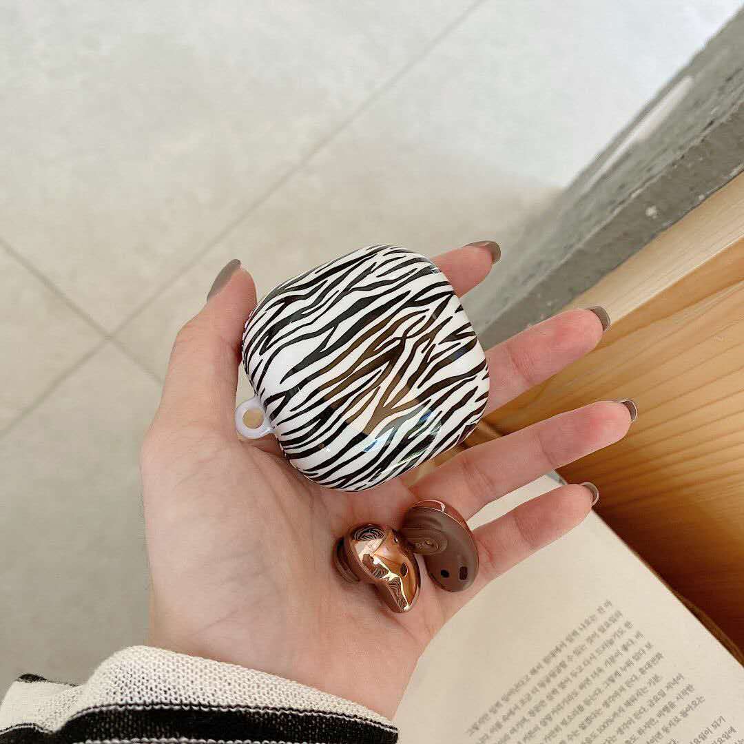 Marble Gradient Color Hard Plastic Case for Samsung Galaxy Buds live Earphone Headset Protective Cover for Galaxy Buds live Case: A