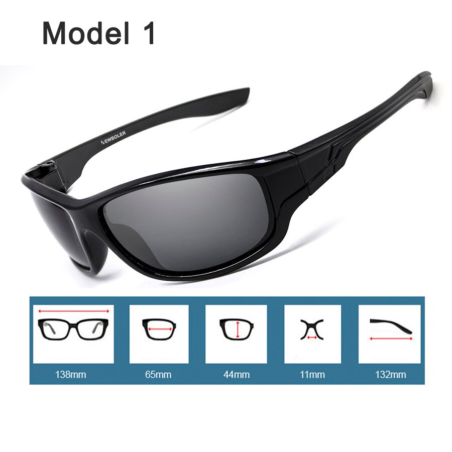 Newboler solbriller menn polariserte sportsfiske solbriller til menn gafas de sol hombre kjøringe sykkelbriller oculos masculino