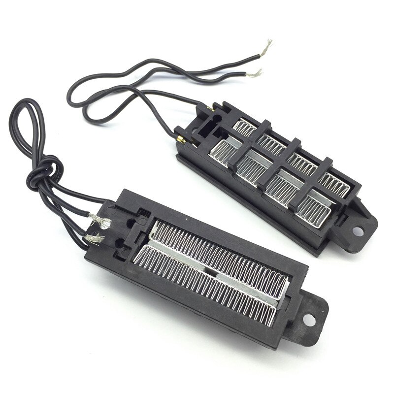 1PC Automatic Thermostat Ptc Heater With Stand Corrugated Strip Small Space Heating 50W/100W 12V (AC/DC) DIY Heating Tools