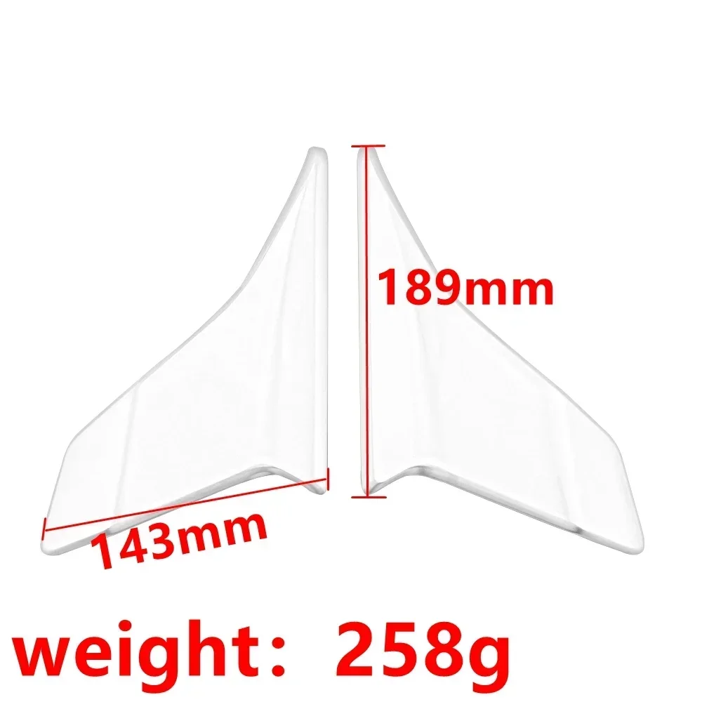 Motorcycle Winglet Side Downforce Naked Spoiler Fixed Fairing Wing Deflector For CFMOTO 250SR 300SR 250 300 SR ABS fun gtr