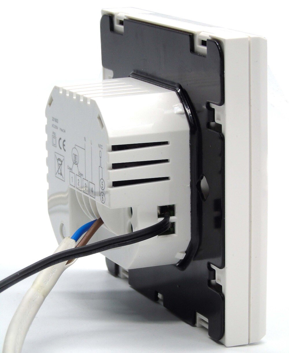 EU floor heating thermostat programmable with External sensor