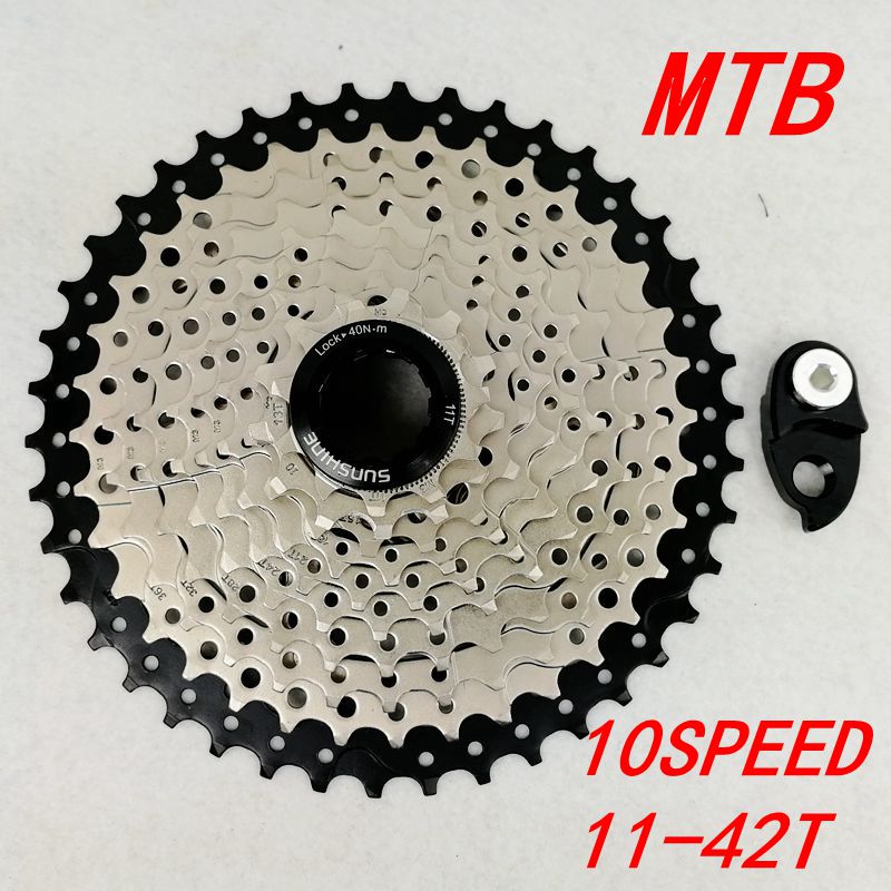11-42 t 10 Speed vrijloop 10 s Breed Verhouding MTB Mountainbike Fiets Cassette Tandwielen voor onderdelen m590 m6000 m610 m675 m780 X5X7X9