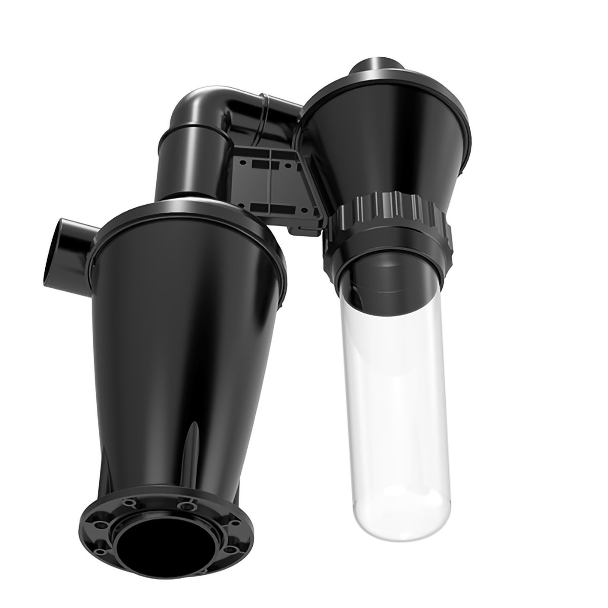 Dubbele Filtratie Cycloon Stofafscheider 50mm 2 inch DIY Turbocharged Houtbewerking Filter Industriële Separator Collector Bus