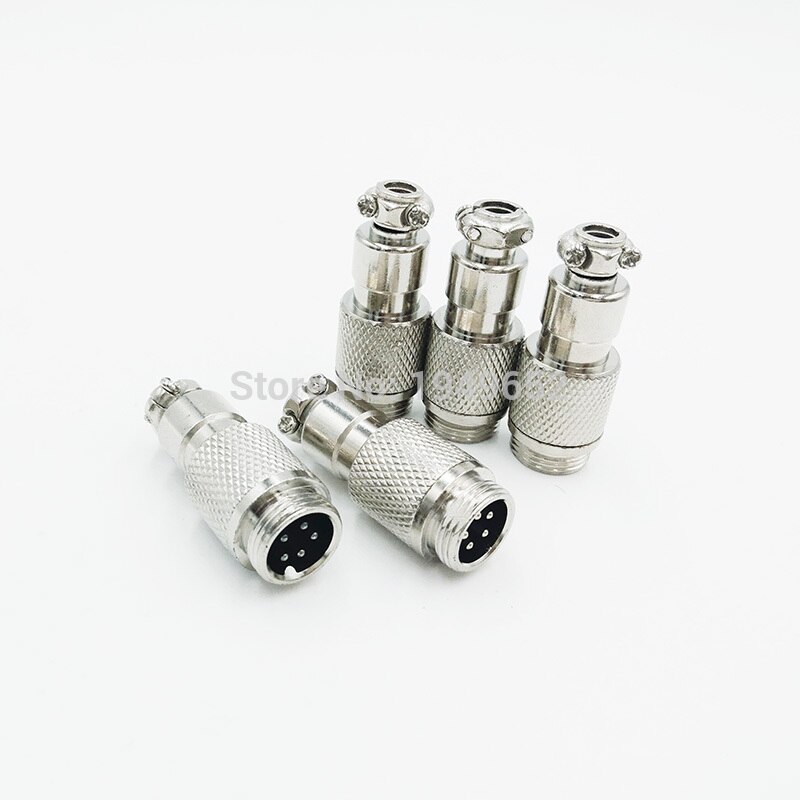 GX12 Aviation butt-joint connector 2pin3pin4pin Male plug push-pull 5pin6pin7pin cable butt joint connector