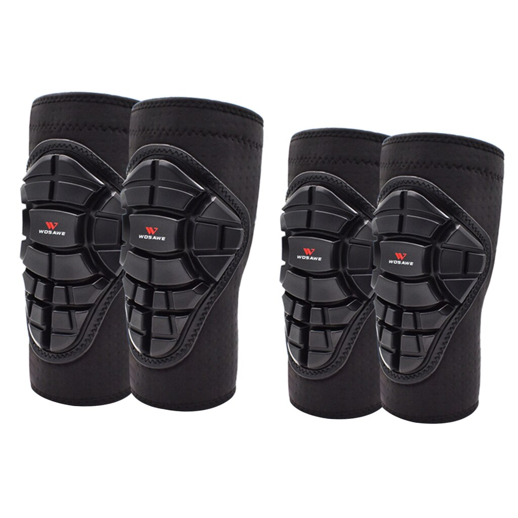 1 Set Kniebeschermers Elleboog Pads Kit Premium Voor Schaatsen Inline Schaatsen Fietsen