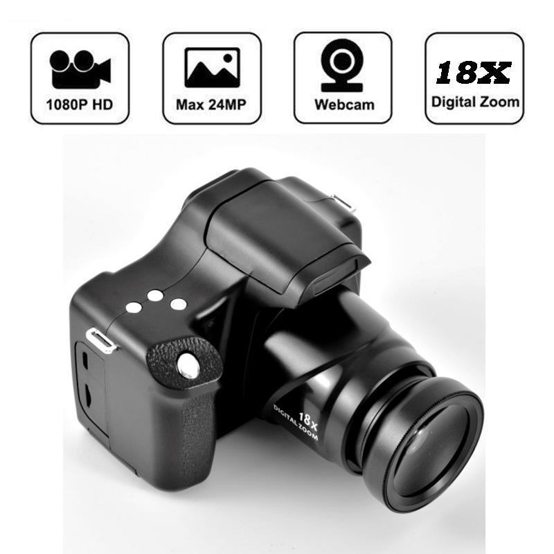 1Pc 18x Professionele Hd Digitale Camera Mirrorless 1080P 3.0 Inch Lcd-scherm Tf Kaart Instant Camera Voor Schieten video