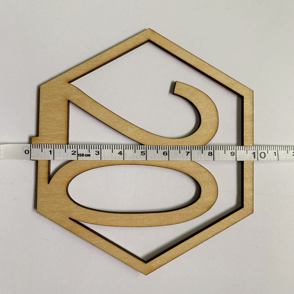1-20 Numbers Wood Signs Wedding Hexagon Table Number Wooden Table Numbers Rustic Wedding Engagement Seat Numbers Sign H99F