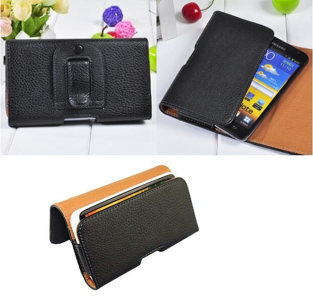 Leather Pouch Holster Belt Clip Case For Nokia 150/ Nokia 222 Dual 105 108 109 206 207 208 301 Asha 305 306 308 309 Asha 311: Lichee Pattern