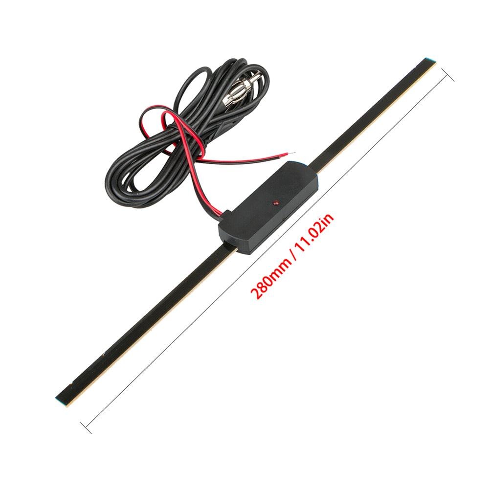 Universele Auto Voorruit Elektronica Voor Auto &#39;S Antenne AM-FM Radio Non-Directionele Auto Antenne 12 Volt Fm Anteni Accessoire