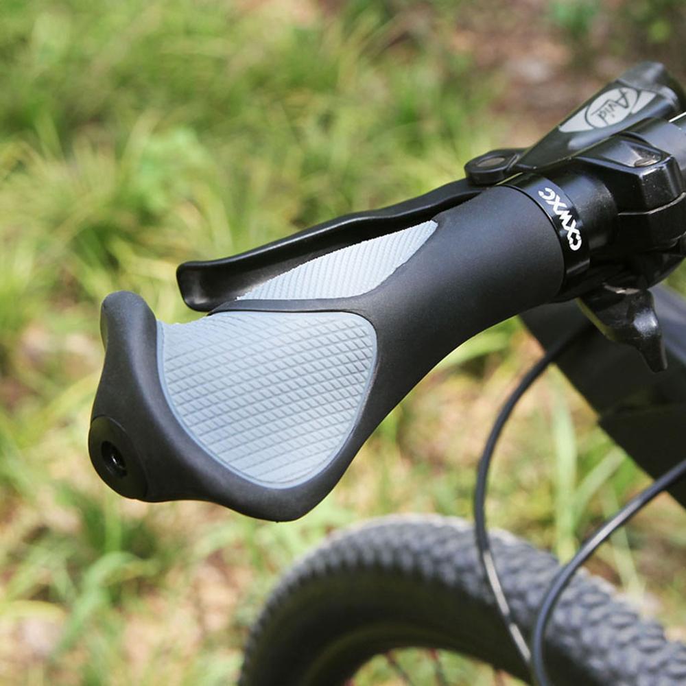 Fiets Grips Rubber Ergonomische Antislip Handvatten voor MTB Fiets Mountain handvaten mtb rubber handgrepen voor bike T #