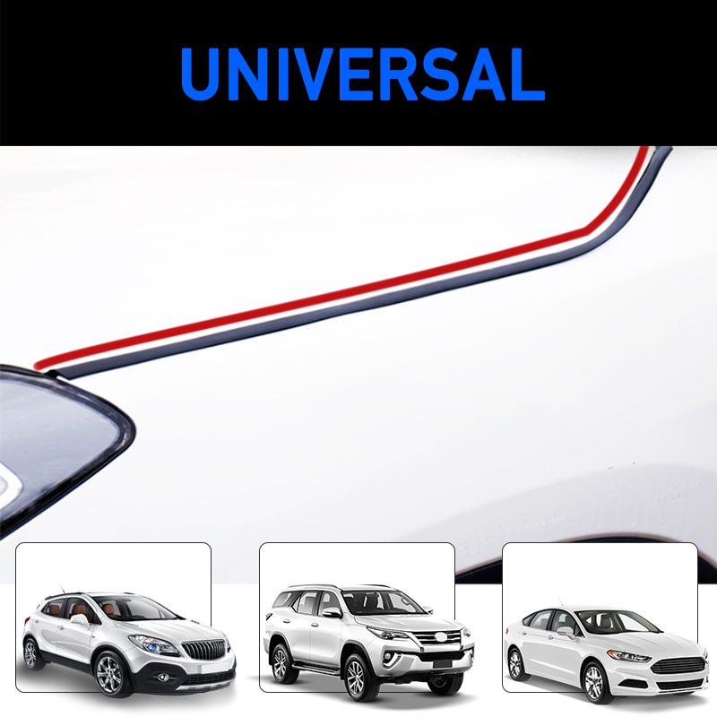 Car Rubber Seal Strip Self-adhesive Car Hood Gap Filler Sealants Noise Insulation Auto Sealing Strip Waterproof for Engine Cover