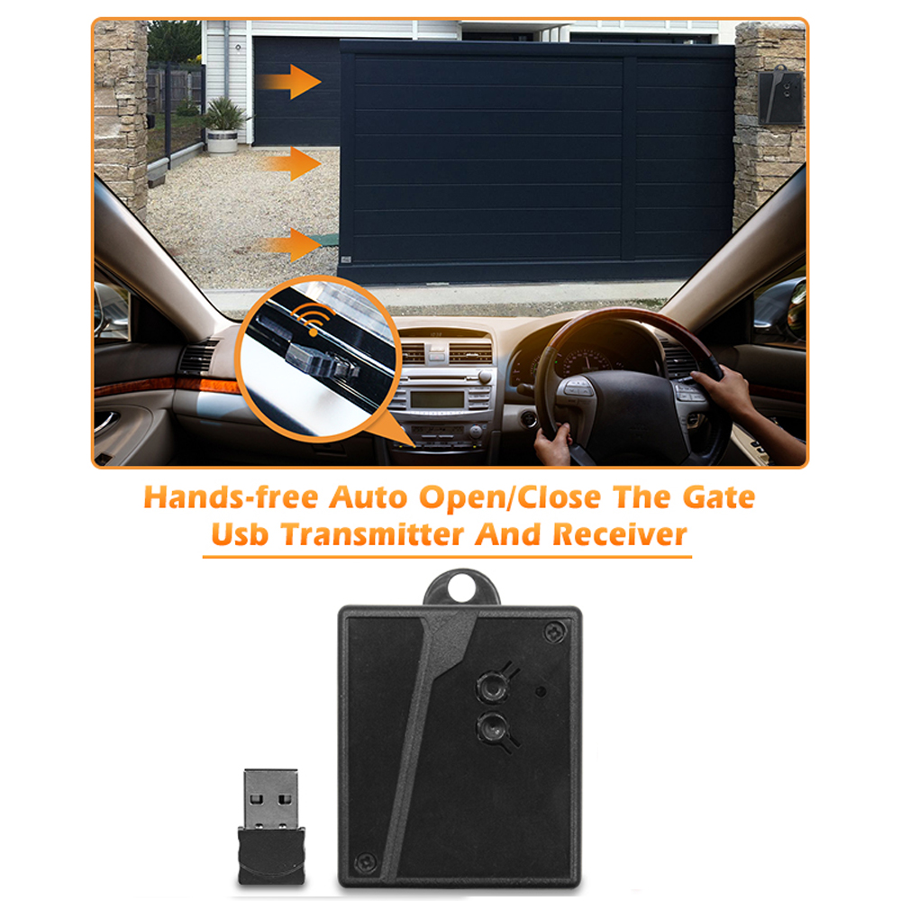 Empfänger zum Öffnen der Garagentor, Empfänger für das Automatisierungssystem zur Zugangskontrolle zu Hause, 2,4-G-Bluetooth-Verbindung, USB-Anschluss-Öffnungsgerät
