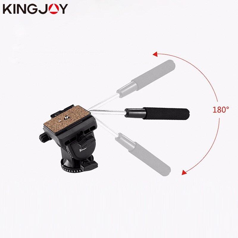 KINGJO VT-1510 officiel Tripode appareil photo support en aluminium pour tous les modèles support pour vidéo Stativ Mobile Flexible reflex numérique DSLR