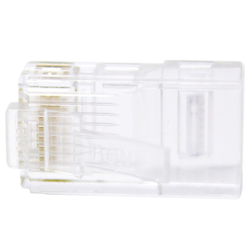100 Pieces 8P8C RJ45 Modular Plug for Network CAT5 LAN and RJ45 Connector