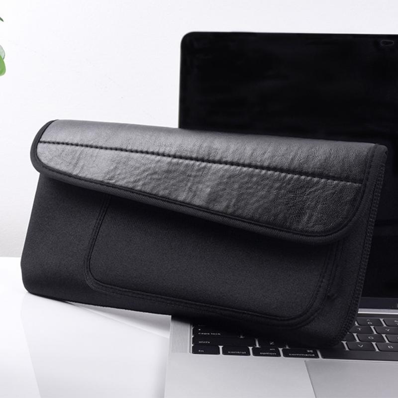 Pouch For Apple Keyboard Protective Cover PU Leather Mouse Accessories Carrying Storage Bag Flat Pocket Anti Scratch Dust Proof