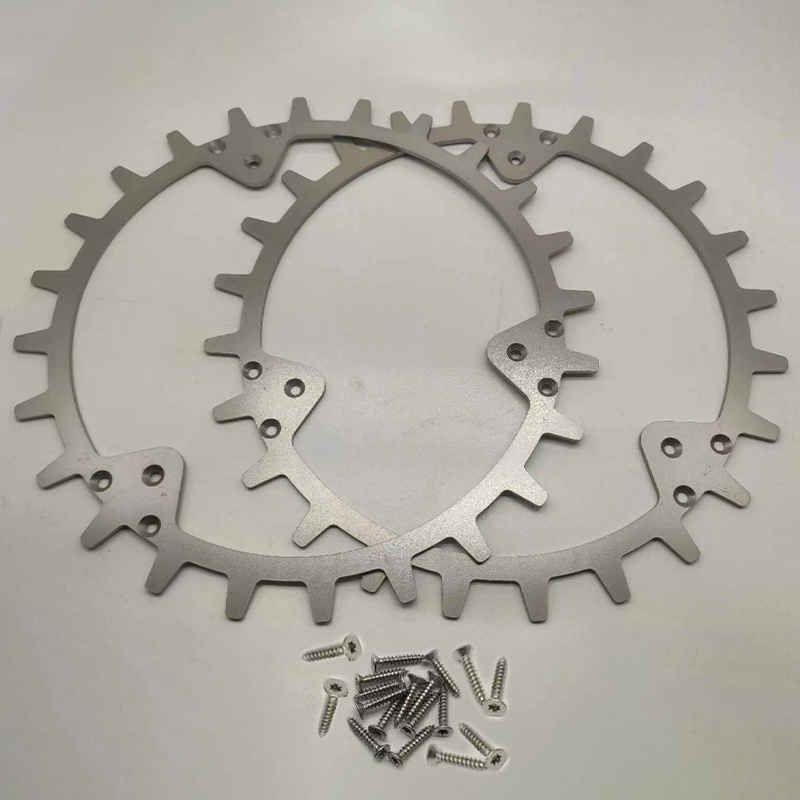 Kit de ayuda de tracción con picos para cortacésped Husqvana Automower 330 420 430 550, clavos antideslizantes con accesorios de 18 tornillos