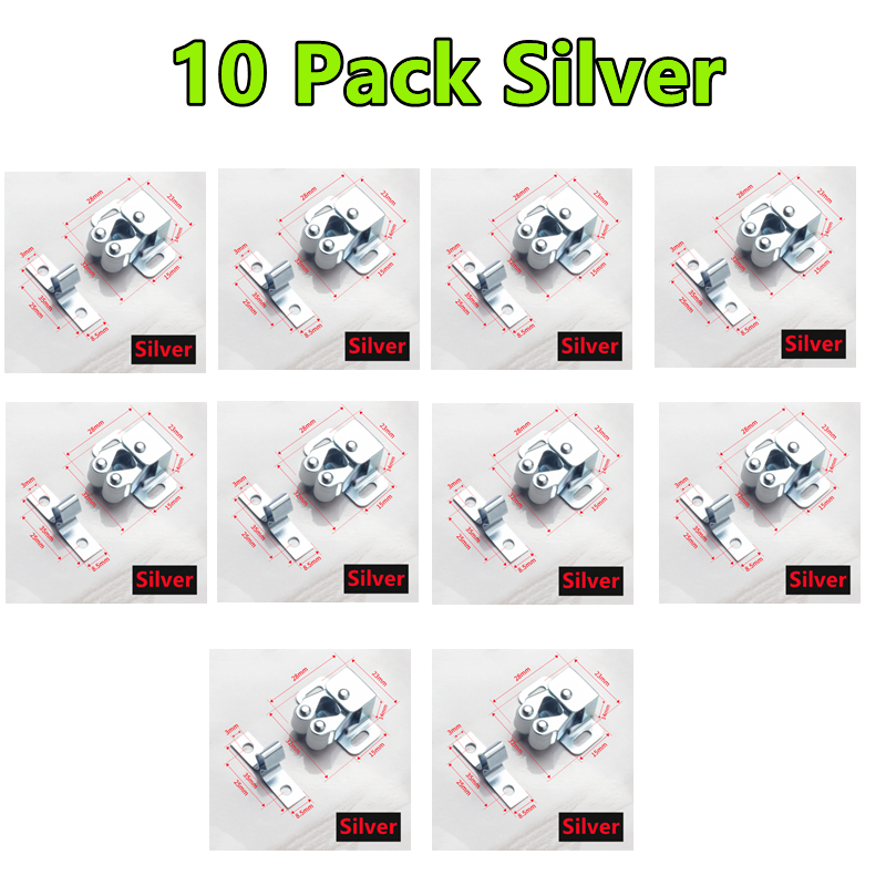 Cabinet Catches Magnet Door Stop, Closer, Stoppers, Damper, Buffer para Armário, Hardware, Móveis, Acessórios, Acessórios, Novo, 10-1Pack: ROXO