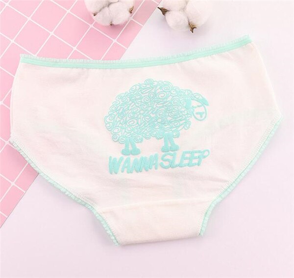 2019 NUOVO 4 pz/lotto Cute Girl Mutandine e boxer Biancheria Intima Slip di Cotone Biancheria Morbida E Confortevole Slip TWY-921-1-4p