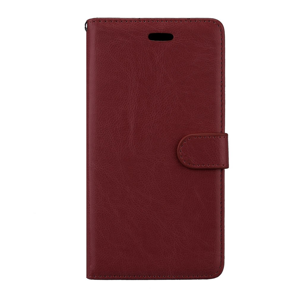 Flip Case For Huawei Honor 9 STF-L09 Case Luxury Leather Wallet Cases Back Cover For Huawei Honor 9 Honor9 Premium STF-L09 Coque: Brown