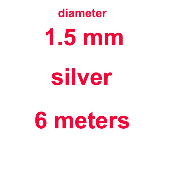 Fio de alumínio diy boneca suporte cerâmica argila escultura ferramentas molde esqueleto quadro 1mm 1.5mm 2mm 3mm ferramentas cerâmica: silver 6Meters