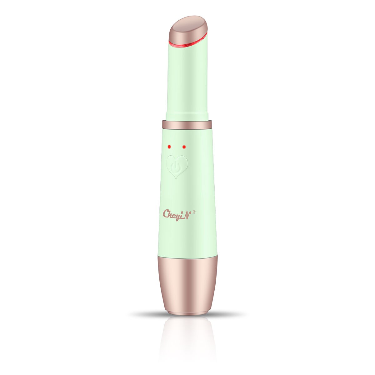 Verwarming Therapie Ionen Trillingen Oog Massager Skin Aanscherping Donkere Cirkel Remover Rimpel Anti-Aging Beauty Lifing Oogzorg Devic: Goud